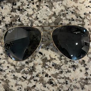 Ray-ban aviators worn a few times